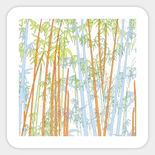 Bamboo 19 Sticker